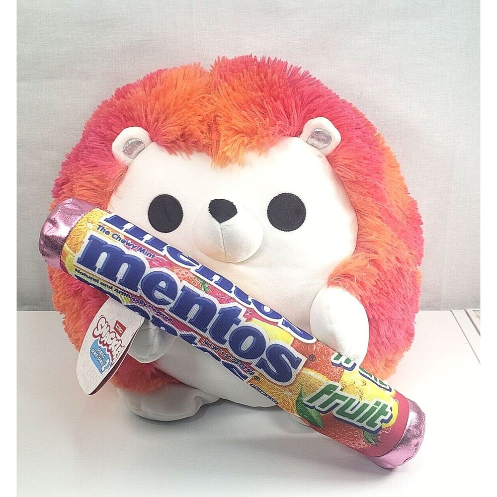 ZURU Heidi Hedgehog Mentos Fruit Snackles Series 2 Large 14 inch Plush NWT